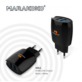   MARAKOKO MA1 2USB 12W Black