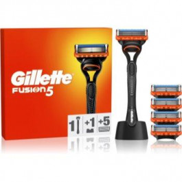   Gillette Fusion5 бритва з підставкою + запасні леза 5 кс