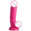 XR Brands Pop Peckers 8.25" Dildo Pink	(XRAG768-Pink) - зображення 1