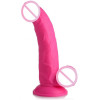 XR Brands Pop Peckers 7.5" Dildo Pink	XRAG767-Pink - зображення 1