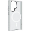 ArmorStandart Unit MagSafe Case Matte Clear Silver для Samsung S928 Galaxy S24 Ultra (ARM74869) - зображення 1