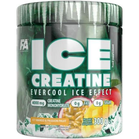 FA Nutrition Ice Creatine 300 g /60 servings/ Icy Mango & Passion Fruit - зображення 1