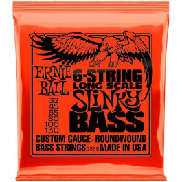   Ernie Ball Струны для бас-гитары P02838 Long Scale Slinky Bass Nickel Wound 32/130