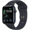 Apple Watch SE 2 GPS 40mm Midnight Aluminum Case w. Midnight S. Band - S/M (MNT73) - зображення 4