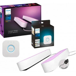   Philips Hue Play Light Bar Apple HomeKit White 2 шт (8718696170793)