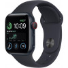 Apple Watch SE 2 GPS + Cellular 40mm Midnight Aluminium Case with Midnight Sport Band - S/M (MRG73) - зображення 1