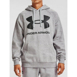   Under Armour Худи  UA Rival Fleece Big Logo Hd 1357093-011 XL Серое (194512196662)