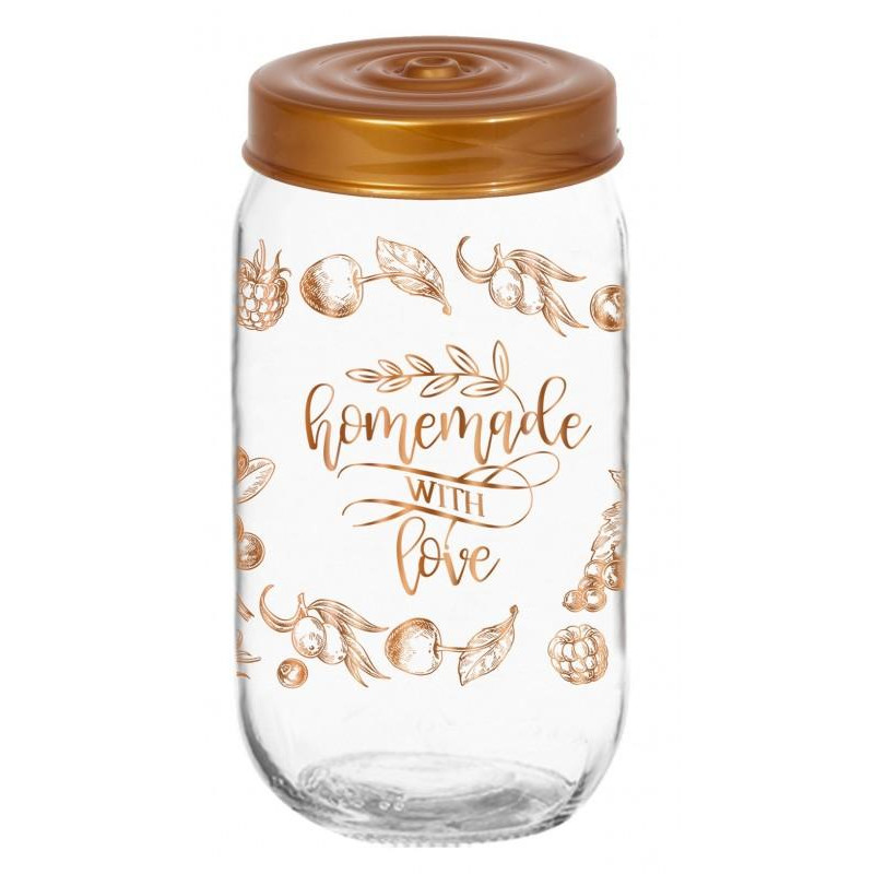 Herevin Decorated Jam Jar-Homemade With Love (171541-072) - зображення 1