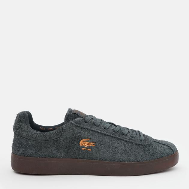 LACOSTE Чоловічі кросівки  Baseshot 748SMA0010-DGD 44.5 (T10) 27.8 см Dk Grn/Dk Gum (5059862384235) - зображення 1