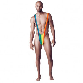   Out of the blue Rainbow Mankini (4029811454624)