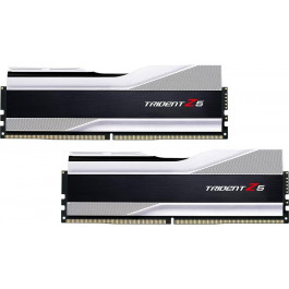   G.Skill 64 GB (2x32GB) DDR5 6000 MHz Trident Z5 Silver (F5-6000J3238G32GX2-TZ5S)