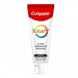   Colgate Зубна паста  Total Charcoal & Clean антибактеріальна з активованим вугіллям 75 мл (6920354829406)