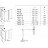 Ravak Pivot PPS-90 черный+Transparent 90G70300Z1 - зображення 3