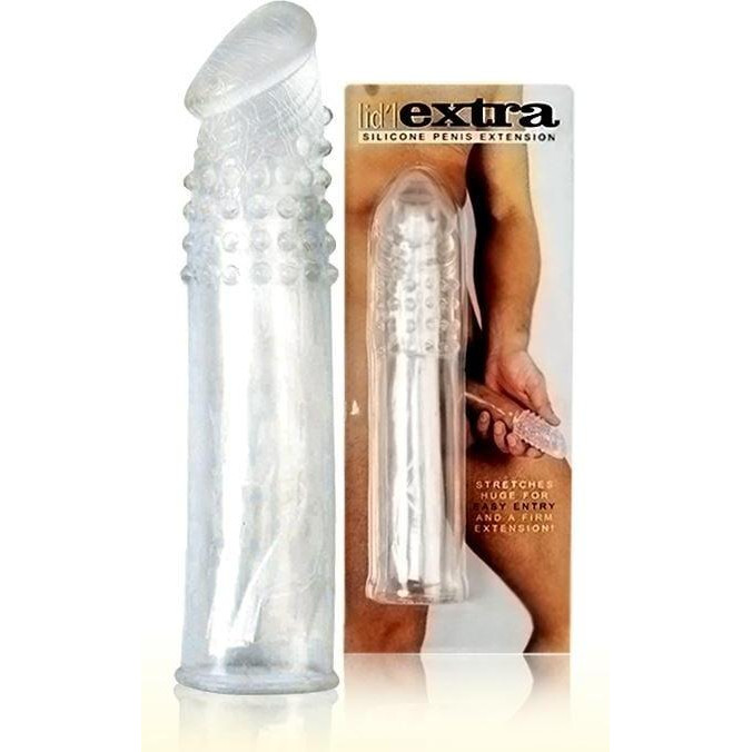 Distra Lidl Extra Silikon Penis Extension прозрачная (4890888111167) - зображення 1