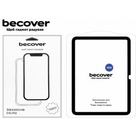   BeCover Захисне скло 10D для Apple iPad 10.9" 2022/2023 Black (710576)