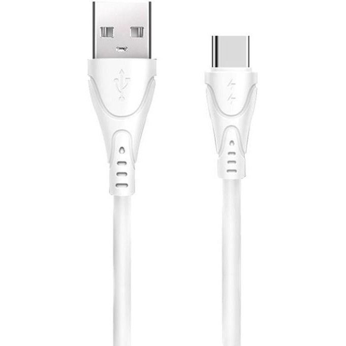 XoKo SC-112a USB Type-C 1m White (XK-SC-112a-WH) - зображення 1