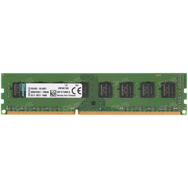 Kingston 8 GB DDR3 1600 MHz (KVR16N11H/8) - зображення 1