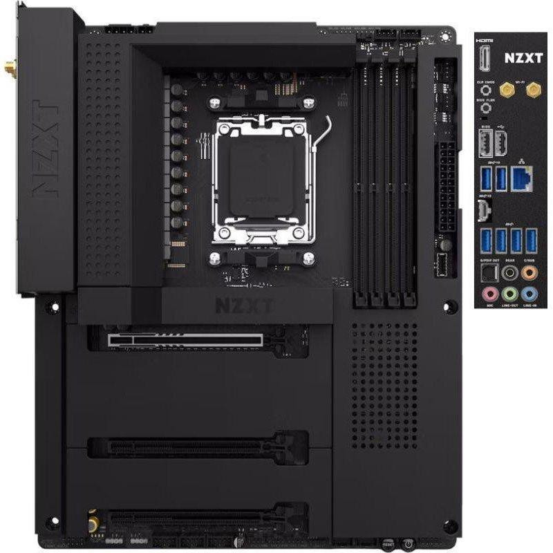 NZXT N7 B650E Black (N7-B65XT-B1) - зображення 1