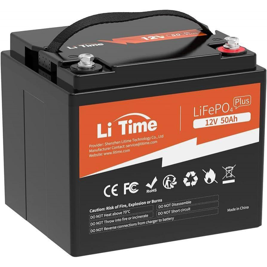 LiTime LiFePO4 12V 50Ah - зображення 1