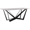 Art Metal Furniture William black / ceramics Carrara bianco (547060) - зображення 2