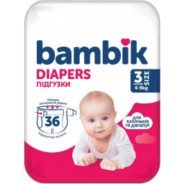   Bambik Medium 3, 36 шт