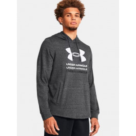   Under Armour Худі чоловіче  Ua Rival Terry Graphic Hood 1386047-025 XL Сіре (196885920639)