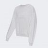 New Balance Молочна жіноча кофта  Crewneck NB Stacked Logo nblWT41503AHH - зображення 5