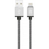 XtremeMac Lightning Nylon Cable Silver 1.2m (XCL-PRC-83) - зображення 1