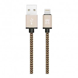   XtremeMac Lightning Nylon Cable Gold 1.2m (XCL-PRC-93)