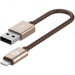   LAB.C Lightning Leather Cable A.L (0.15m) Champagne Gold (LABC-510-GD)