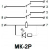 АСКО-УКРЕМ Реле промежуточное МК2P 10А DC-24В IP40 (A0090010011) - зображення 3