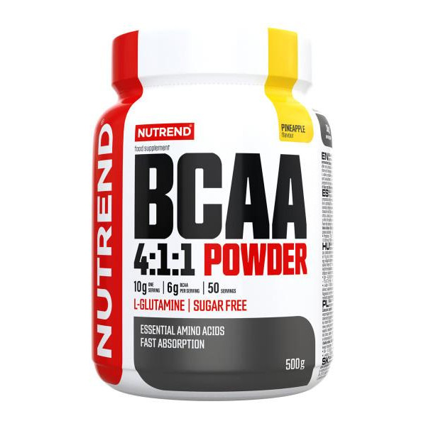 Nutrend BCAA 4:1:1 Powder 500 g /50 servings/ Cherry - зображення 1