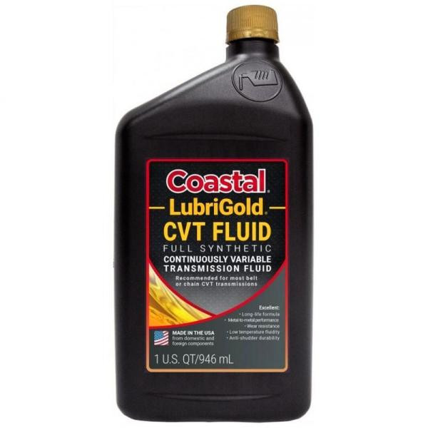 Coastal LubriGold Full Synthetic CVT ATF 0,946л - зображення 1