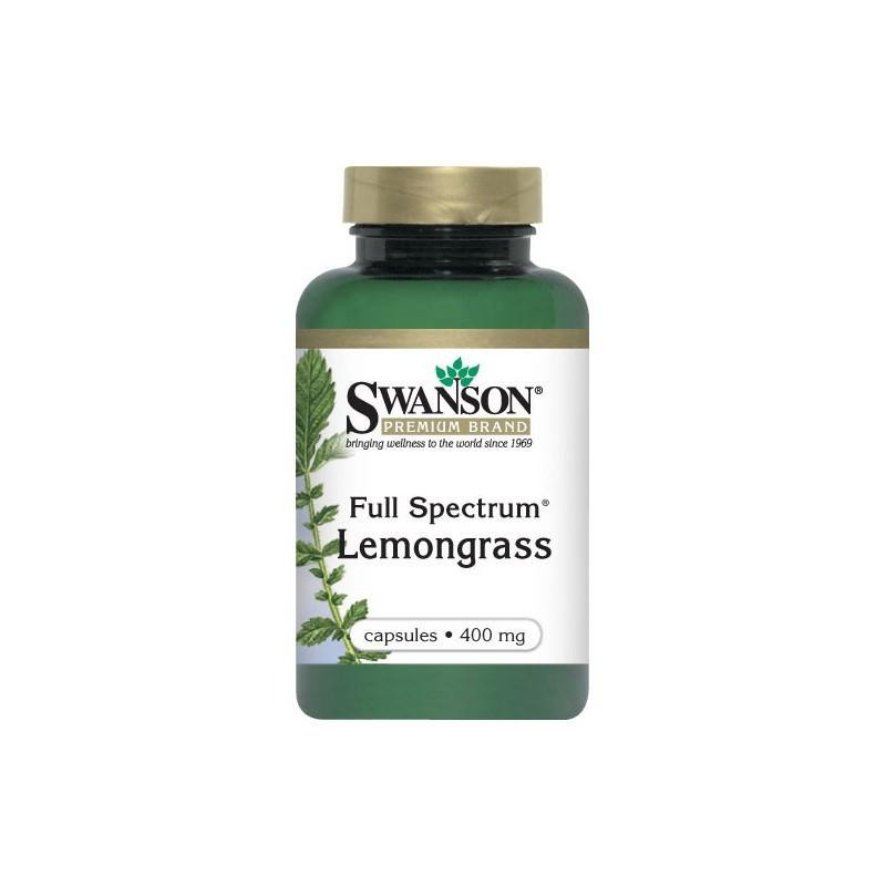 Swanson Full Spectrum Lemongrass 400mg caps 60 - зображення 1