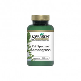   Swanson Full Spectrum Lemongrass 400mg caps 60