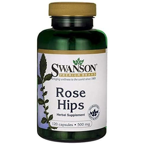 Swanson Full Spectrum Rose Hips 500 mg 120 Caps - зображення 1