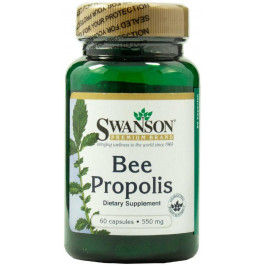   Swanson Бджолиний прополіс Bee Propolis 550mg caps 60