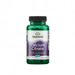   Swanson Calcium Citrate 200 mg 60 Caps