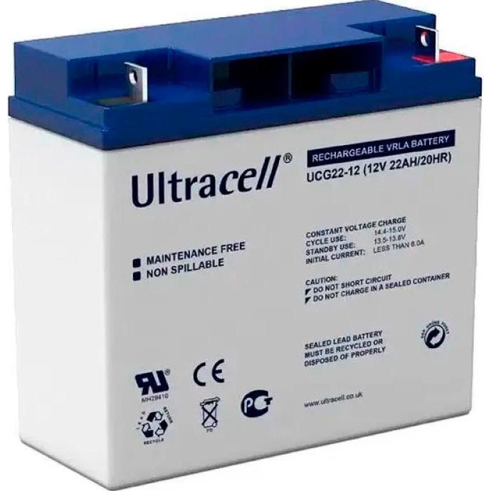 Ultracell GEL 12V 20Ah (UCG20-12) - зображення 1