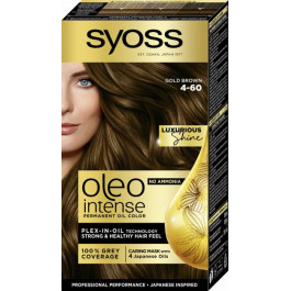   Syoss Фарба для волосся  Oleo Intense 4-60 Золотистий каштановий 115 мл (5201143734141)