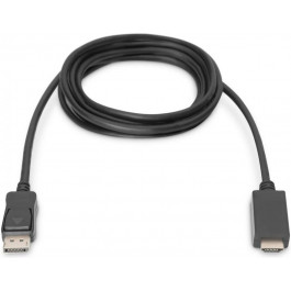   Digitus DisplayPort to HDMI 2m Black (AK-340303-020-S)