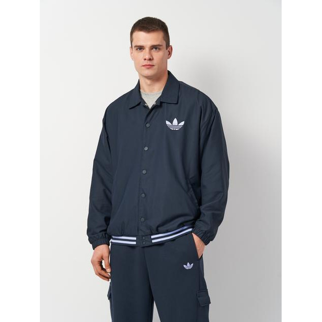 Adidas Спортивна вітровка чоловіча  Coach Jacket IY7395 S Синя (4067896899411) - зображення 1