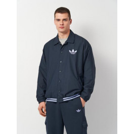   Adidas Спортивна вітровка чоловіча  Coach Jacket IY7395 S Синя (4067896899411)