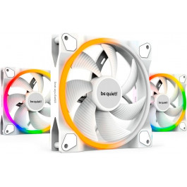   be quiet! Light Wings White 140mm PWM Triple Pack (BL102)