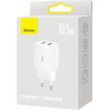 Baseus Compact 2xUSB 10.5W 2.1A White (CCXJ010202) - зображення 2