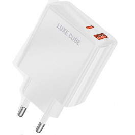   Luxe Cube 2USB 36W QC3.0+PD White