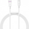 Baseus Superior Series Fast Charging Data Cable USB to Type-C 1m White (CATYS-02) - зображення 1