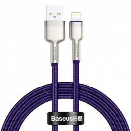   Baseus Cafule Metal Data Cable USB for Lightning 1m Purple (CALJK-A05)