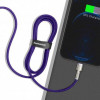 Baseus Cafule Metal Data Cable USB for Lightning 1m Purple (CALJK-A05) - зображення 4