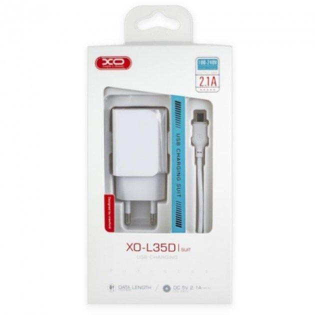 XO L35D White + Apple Lightning (00000011378) - зображення 1